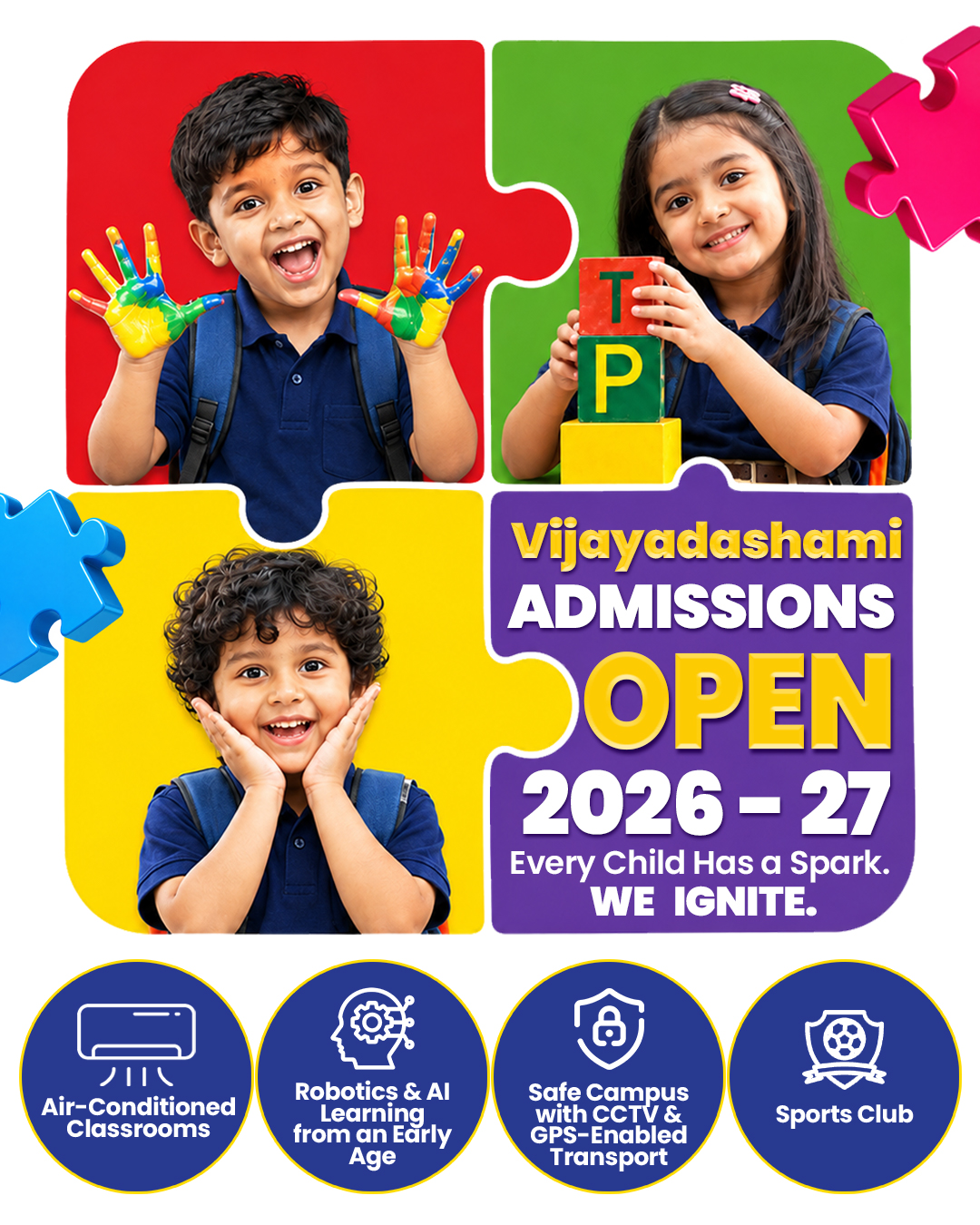 Vijayadashami CBSE School Admissions in Chennai