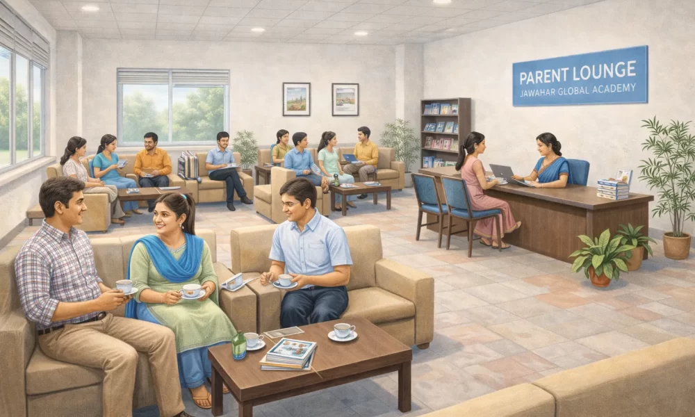 Best CBSE School in Chennai, Saligramam - Dedicated Parent Lounge